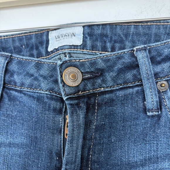 HUDSON Carly Straight Leg Mid-Rise Jeans 31 WM429DHK 27 - Picture 6 of 10
